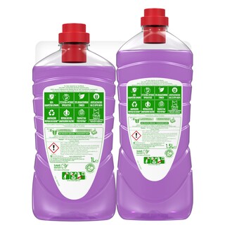 AJAX | ULTRA | Υγρό Καθαρισμού Ultra Λεβάντα 1.5lt + 1lt Δώρο