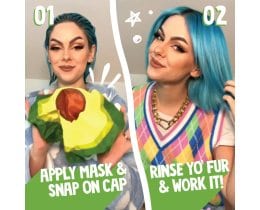 BEARFRUITS | Μάσκα Μαλλιών & Σκουφάκι Αβοκάντο 20 ml