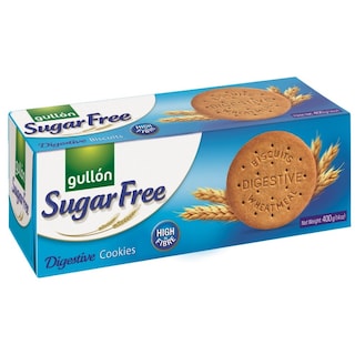 GULLON | Μπισκότα Digestive Χωρίς Ζάχαρη 400g