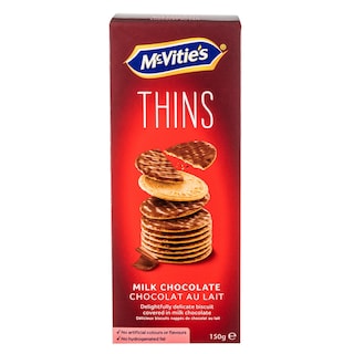 MC VITIES | Μπισκότα Digestive Thins Σοκολάτα Γάλακτος 150g