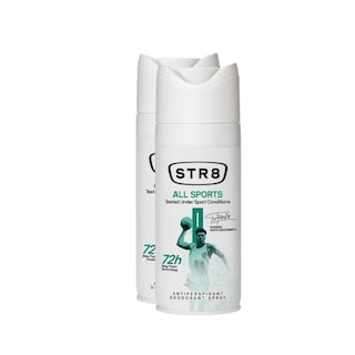 STR8 | Αποσμητικό Spray All Sports 150ml 1+1 Δώρο