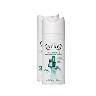 STR8 | Αποσμητικό Spray All Sports 150ml 1+1 Δώρο