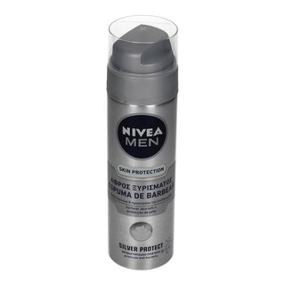 NIVEA | FOR MEN | ΑΦΡΟΣ ΞΥΡΙΣΜΑΤΟΣ SILVER PROTECT 200 ML