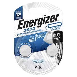 ENERGIZER | Μπαταρίες Λιθίου CR2032 2 Τεμάχια