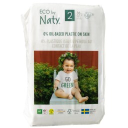 NATY | Πάνες Μωρού Eco Νο2 33 Τεμάχια