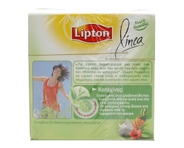 LIPTON | LINEA | ΤΣΑΪ ΠΡΑΣΙΝΟ 20 ΦΑΚΕΛΑ Χ 2,3 GR
