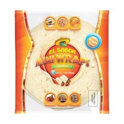 Πίτες Tortillas Mini Wraps Original 144g