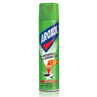 AROXOL | Εντομοκτόνο Spray Κατσαρίδες & Μυρμήγκια 300ml Έκπτωση 1.50Ε