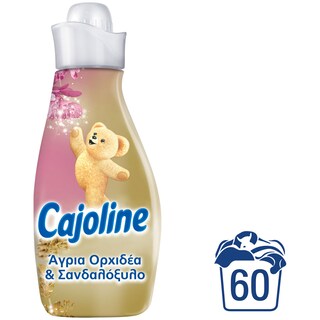CAJOLINE | Μαλακτικό Ρούχων Άγρια Ορχιδέα & Σανδαλόξυλο 60 Μεζ.
