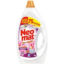 NEOMAT | Υγρό Απορρυπαντικό Ρούχων Ορχιδέα & Σανδαλόξυλο 75 Μεζούρες