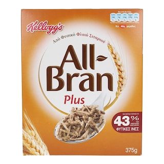 KELLOGGS | ALL BRAN | ΔΗΜΗΤΡΙΑΚΑ PLUS 375 GR
