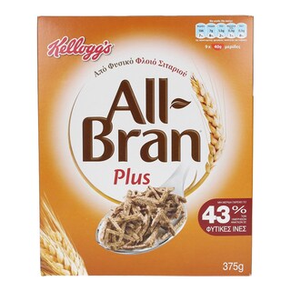 KELLOGGS | ALL BRAN | ΔΗΜΗΤΡΙΑΚΑ PLUS 375 GR