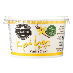 ΤΖΙΦΡΗΣ | Κρέμα Βανίλια Xωρίς Γλουτένη 180g