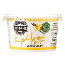 ΤΖΙΦΡΗΣ | Κρέμα Βανίλια Xωρίς Γλουτένη 180g