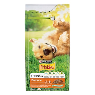 FRISKIES | ΞΗΡΑ ΤΡΟΦΗ ΣΚΥΛΟΥ BALANCE ΚΟΤΟΠΟΥΛΟ ΚΑΙ ΛΑΧΑΝΙΚΑ 1,5 KGR