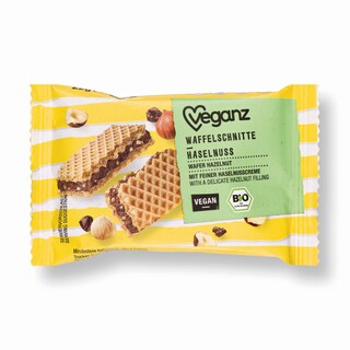 VEGANZ | Γκοφρέτα Bio Κρέμα Φουντουκιού 22g