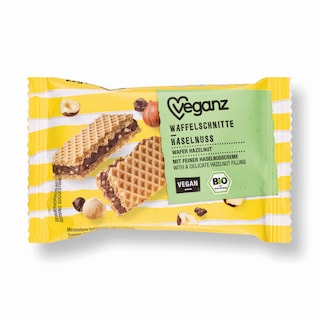 VEGANZ | Γκοφρέτα Bio Κρέμα Φουντουκιού 22g