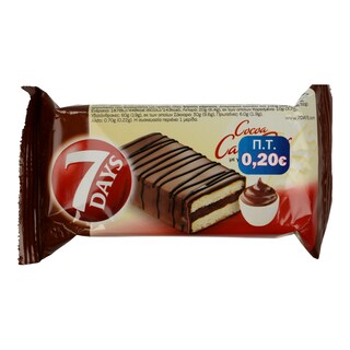 7DAYS | CAKE BAR ΚΑΚΑΟ 32 GR