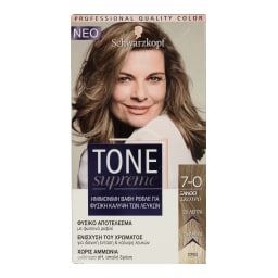TONE SUPREME | TONE SUPREME COLOR 7-0 ΞΑΝΘΟ ΣΚΟΥΡΟ  1TEM