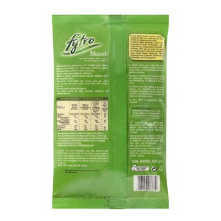 FYTRO | Μούσλι Αποξηραμένα Φρούτα Χωρίς Ζάχαρη 500gr