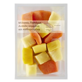 - | Μάνγκο Παπάγια Ανανάς Κομμένα Καθαρισμένα 175g