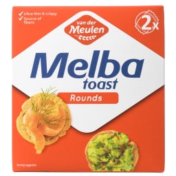 MELBA | Φρυγανιές Melba Toast Στρογγυλές 110g