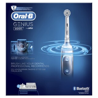 ORAL B | Ηλεκτρική Οδοντόβουρτσα Genius 8000 1 Τεμάχιο