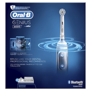 ORAL B | Ηλεκτρική Οδοντόβουρτσα Genius 8000 1 Τεμάχιο
