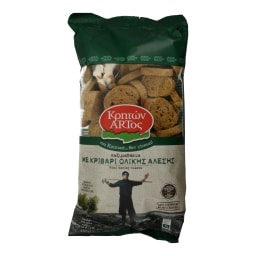 ΚΡΗΤΩΝ ΑΡΤΟΣ | Παξιμάδια Κριθάρι Ολική Άλεσης 400g 1+1 Δώρο