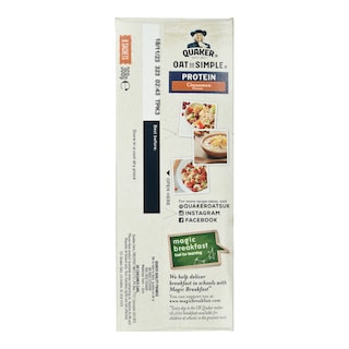 QUAKER | Νιφάδες Βρώμης Ολικής Άλεσης Protein 368g