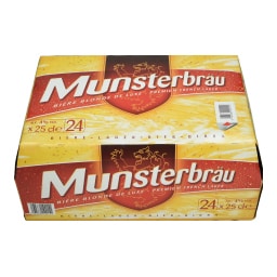 MUNSTERBRAU | Μπύρα Munsterbrau Lager Κουτί 24x250ml