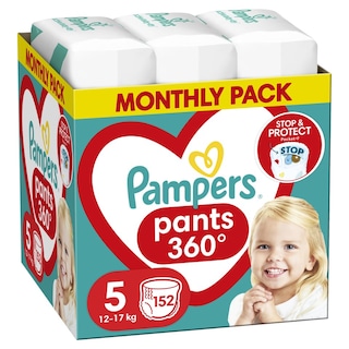 PAMPERS | Diapers Pants No5 Monthly Pack Online Exclusive 152 Pieces