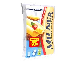 MILNER | Τυρί Ολλανδίας Μαλακό 18% Λιπαρά Φέτες 300g Έκπτωση 25%