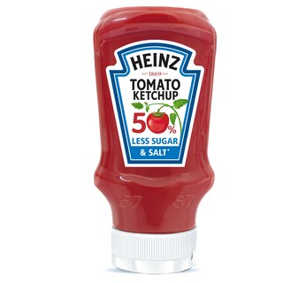 HEINZ | HEINZ KETCHUP 50% LESS SUGAR 550GR 50% ΛΙΓΟΤΕΡΗ ΖΑΧΑΡΗ ΚΑΙ ΑΛΑΤΙ 550 ML