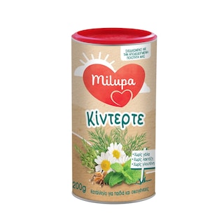 MILUPA | ΒΡΕΦΙΚΟ ΡΟΦΗΜΑ ΒΟΤΑΝΩΝ ΚΙΝΤΕΡΤΕ 200 GR