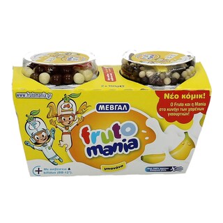 FRUTOMANIA | ΓΙΑΟΥΡΤΙ ΠΑΙΔΙΚΟ ΜΠΑΝΑΝΑ 2 Χ 150 GR