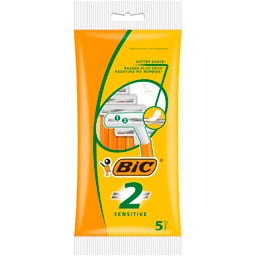BIC | VELVET | Ξυριστική Μηχανή Μιας Χρήσης Sensitive 5 Τεμάχια