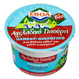 ΕΒΟΛ | Γιαούρτι Αγελάδος Βιολογικό 3,85% Λιπαρά 190 gr