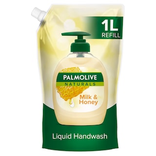 PALMOLIVE | Κρεμοσάπουνο Naturals Μέλι & Γάλα Ανταλλακτικό 1lt