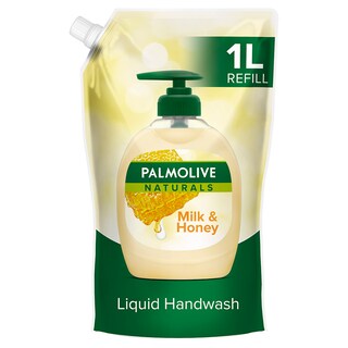 PALMOLIVE | Κρεμοσάπουνο Naturals Μέλι & Γάλα Ανταλλακτικό 1lt