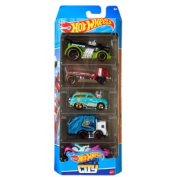HOT WHEELS | Toy Cars Set 5 Pieces