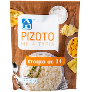 ΑΒ | Ριζότο Με 4 Τυριά 250 gr