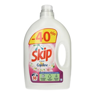 SKIP | Υγρό Πλυντηρίου Ρούχων Cajoline 30 Μεζ. Έκπτωση 40%