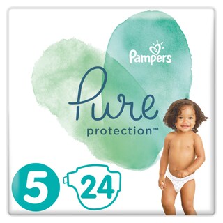 PAMPERS | Πάνες Μωρού Pure Protection Νο5 11kg+ 24 Τεμάχια