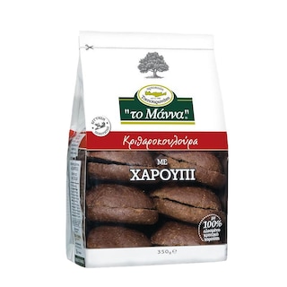 ΜΑΝΝΑ | Κριθαροκουλούρα Χαρούπι 350g