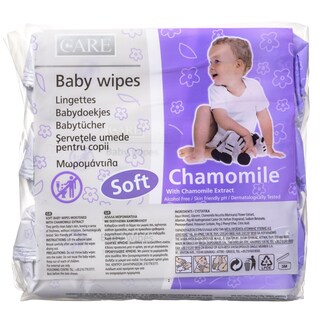 CARE | Μωρομάντηλα Χαμομήλι 3x72 Τεμάχια