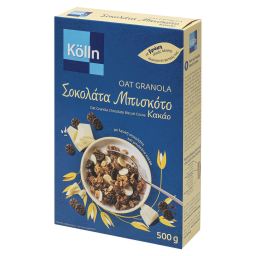 KOLLN | Μούσλι Τραγανά Σοκολάτα Μπισκότο Κακάο 500g