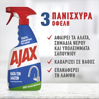 AJAX | Spray Καθαρισμού Κατά των Αλάτων Αντλία 500ml