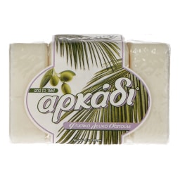 ΑΡΚΑΔΙ | Λευκό Σαπούνι Φυσικό 4x150g