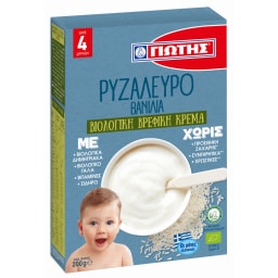 ΓΙΩΤΗΣ | Βρεφική Κρέμα Bio Ρυζάλευρο Βανίλια 200g